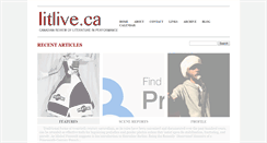 Desktop Screenshot of litlive.ca
